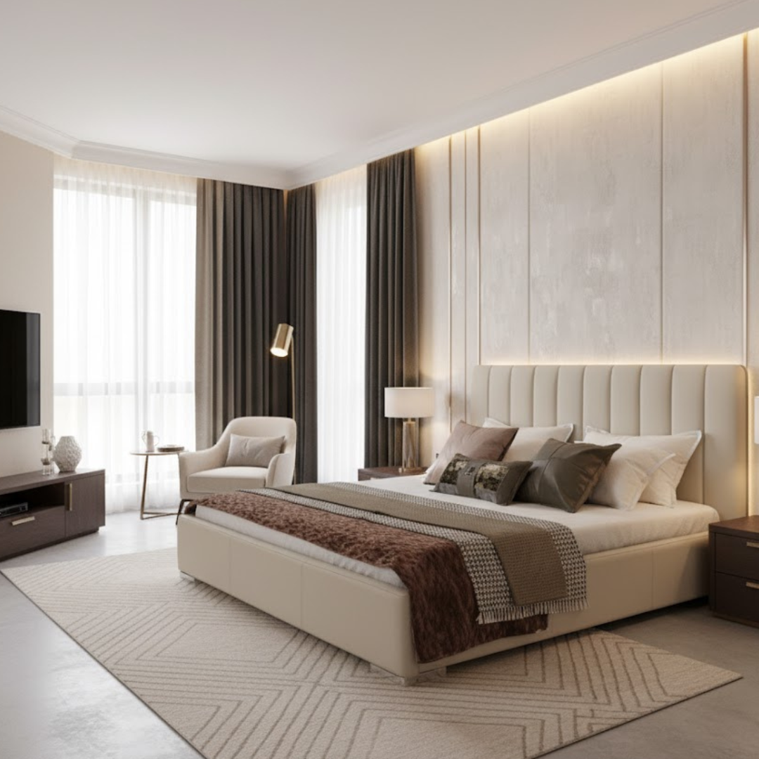 bn8038 king size bed – modern upholstered bed with sleek panel headboard bn8038 king size bed – modern upholstered bed with sleek panel headboard