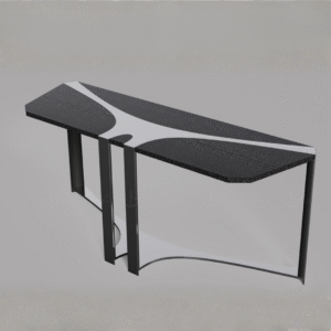Home hc24 bench – modern upholstered bench with sleek minimal design