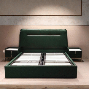 mbd004 queen size bed – modern upholstered bed (1.5m)