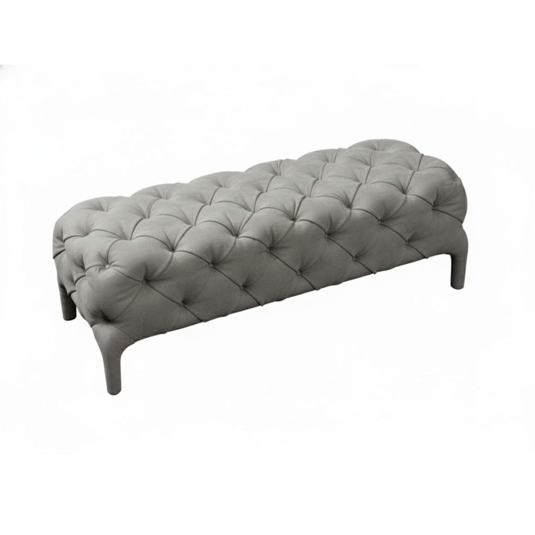p232b bench – modern upholstered bench with metal legs p232b bench – modern upholstered bench with metal legs