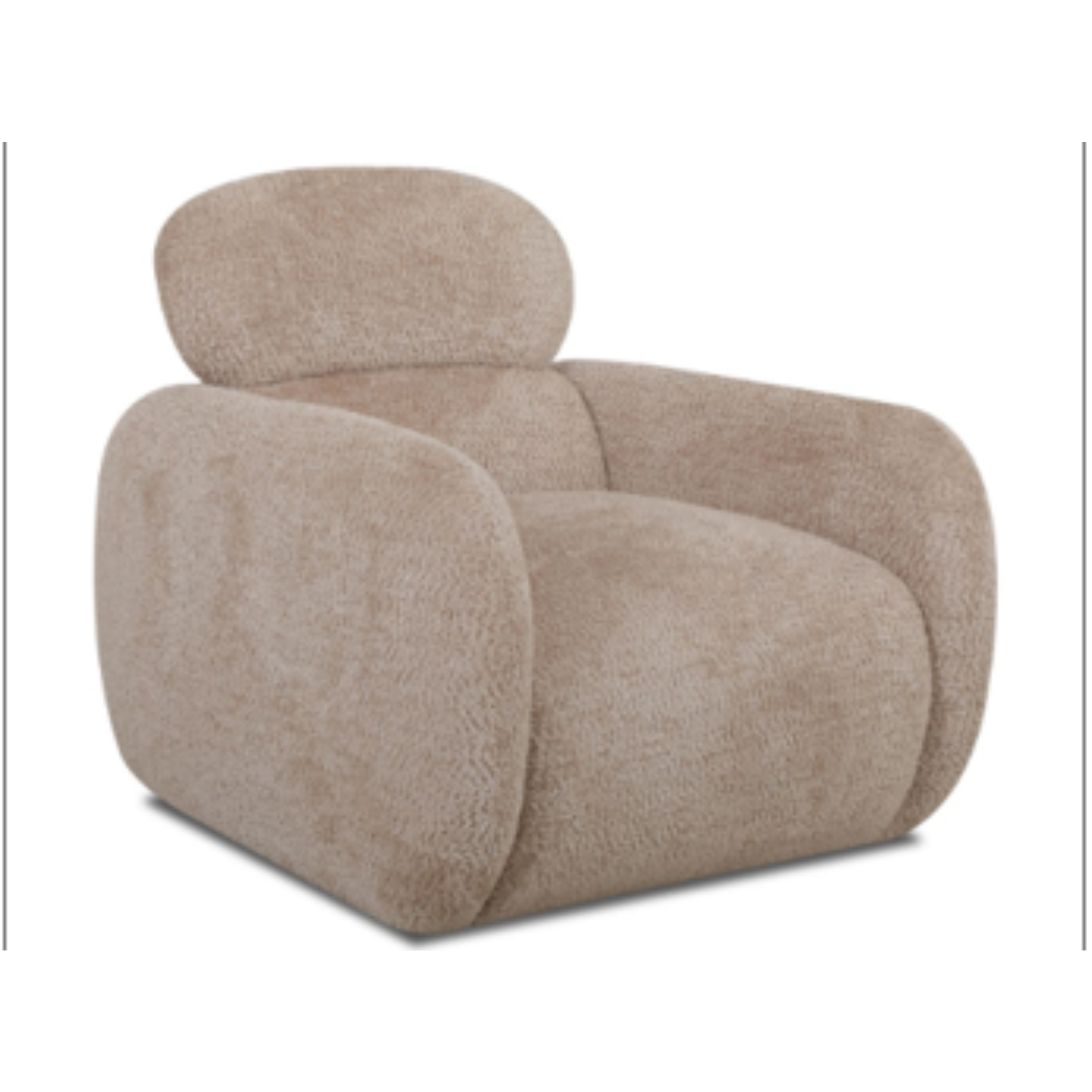 oat fabric accent chair – sch configuration